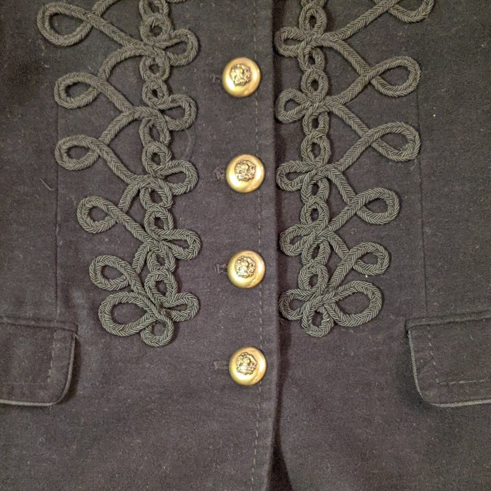 Zara Military Jacket Sz M - Picture 10 of 12